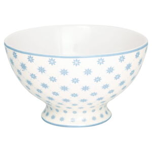 Modrá porcelánová miska na polévku Green Gate Laurie, ø 15 cm