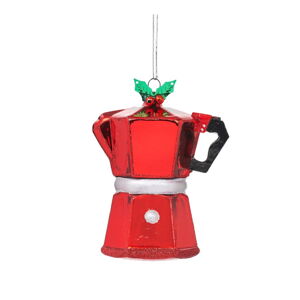 Skleněná vánoční ozdoba Coffee Pot – Sass & Belle
