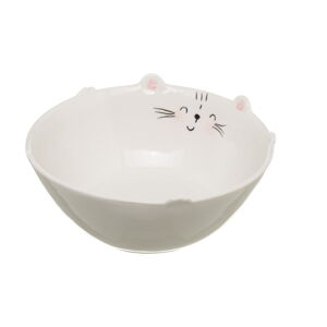 Bílá porcelánová miska Unimasa Kitty, ⌀ 16,1 cm