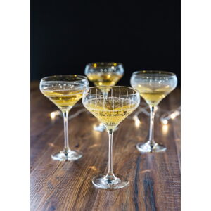 Sada 4 sklenic na šampaňské Mikasa Cheers, 0,3 l