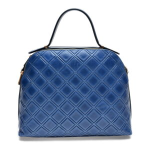 Modrá kožená kabelka Mangotti Bags