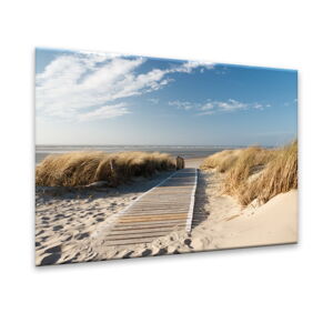 Obraz Styler Glasspik Sandy Beach, 70 x 100 cm