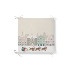 Vánoční podsedák s příměsí bavlny Minimalist Cushion Covers Landscape, 42 x 42 cm