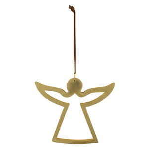 Závěsná vánoční dekorace ve zlaté barvě Ego Dekor Angel