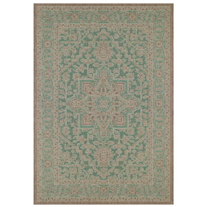 Zeleno-béžový venkovní koberec NORTHRUGS Anjara, 160 x 230 cm