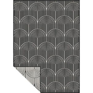 Černobílý venkovní koberec 80x150 cm Pangli Black – Hanse Home