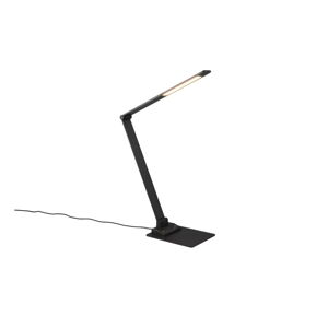 Černá LED stmívatelná stolní lampa (výška 72 cm) Travis – Trio
