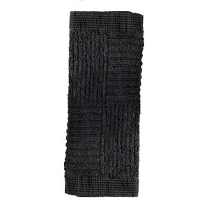 Černý ručník Zone Classic, 30 x 30 cm