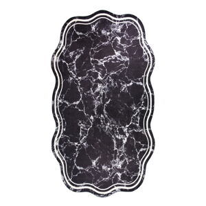Černý koberec běhoun 200x80 cm - Vitaus