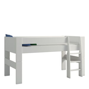 Bílá vyvýšená dětská postel 90x200 cm Steens for Kids - Tvilum