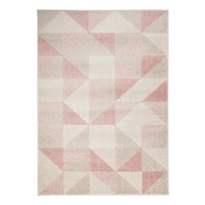 Růžový koberec Flair Rugs Urban Triangle, 200 x 275 cm