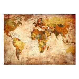 Velkoformátová tapeta Artgeist Old World Map, 400 x 280 cm
