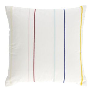 Bílý povlak polštář z organické bavlny Kave Home Nahilin, 45 x 45 cm