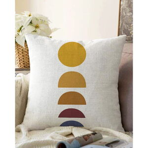 Povlak na polštář s příměsí bavlny Minimalist Cushion Covers Sunset, 55 x 55 cm
