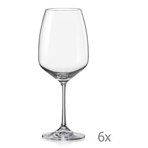 Sada 6 sklenic na víno Crystalex Giselle, 580 ml