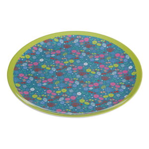Barevný talíř s motivem květin Premier Housewares Casey, ⌀ 25 cm