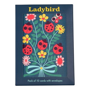 Pohledy v sadě 10 ks Ladybird – Rex London