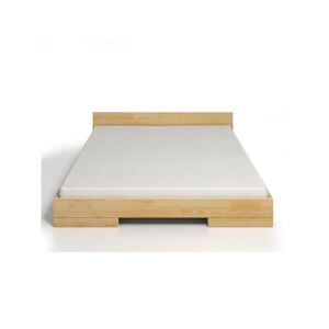 Dvoulůžková postel z borovicového dřeva SKANDICA Spectrum, 200 x 200 cm