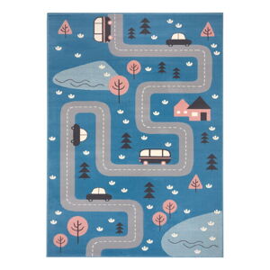 Modrý dětský koberec 120x170 cm Adventures – Hanse Home