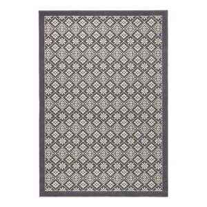 Šedobílý koberec Hanse Home Gloria Tile, 120 x 170 cm