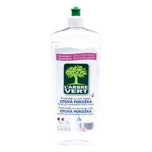 Ekologický mycí prostředek na nádobí pro citlivou pokožku L´Arbre Vert Sensitive, 2 x 750 ml
