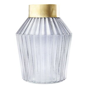 Světle šedá váza Kare Design Barfly Grey, 30 cm