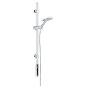 Světelný LED panel do sprchy se sprchovou hlavicí Wenko Warm White, délka 94 cm