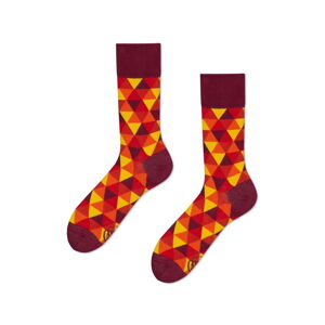 Ponožky Many Mornings Flame Triangles, vel. 35–38