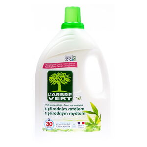 Ekologický prací gel s přírodním mýdlem, L´Arbre Vert, 2 l (30 praní)