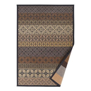Béžový vzorovaný oboustranný koberec Narma Tidriku, 70 x 140 cm