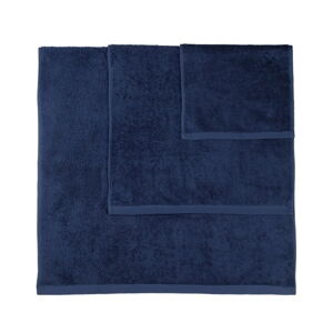 Sada 3 tmavě modrých ručníků Artex Alfa