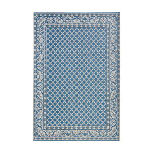 Modro-krémový venkovní koberec Bougari Royal, 115 x 165 cm