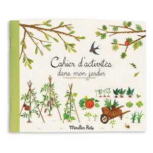Kniha omalovánek pro malého zahradníka Moulin Roty