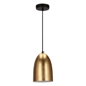 Závěsné svítidlo ve zlaté barvě s kovovým stínidlem ø 14 cm Icaro – Candellux Lighting