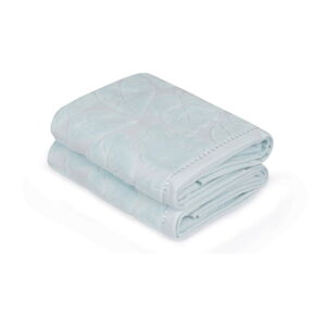 Sada 2 modrých ručníků Madame Coco Velver, 50 x 90 cm