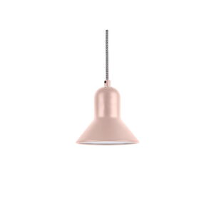 Světle růžové závěsné svítidlo Leitmotiv Slender, výška 14,5 cm