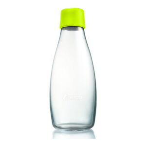 Limetková skleněná lahev ReTap s doživotní zárukou, 500 ml