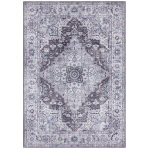 Šedý koberec Nouristan Sylla, 200 x 290 cm