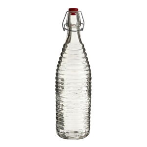 Skleněná lahev Premier Housewares Clip, výška 32 cm