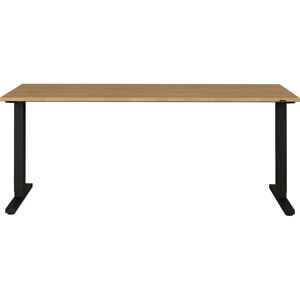 Pracovní stůl s deskou v dubovém dekoru 80x180 cm Agenda – Germania