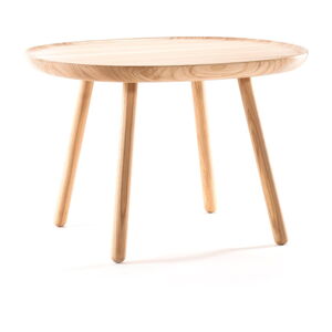 Přírodní odkládací stolek z masivu EMKO Naïve, ø 64 cm