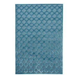 Modrý koberec z viskózy Mint Rugs Bryon, 160 x 230 cm