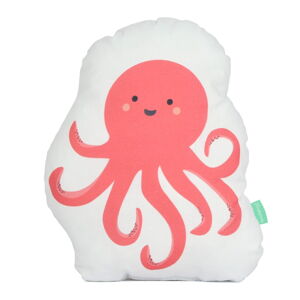 Polštářek z čisté bavlny Happynois Octopus, 40 x 30 cm