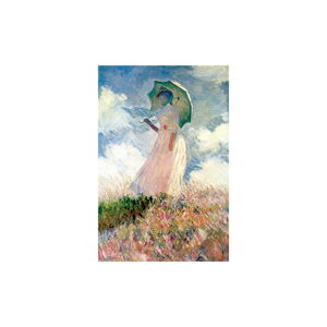 Reprodukce obrazu Claude Monet - Woman with Sunshade, 70 x 45 cm