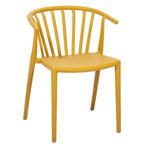 Žlutá zahradní židle Debut Capri