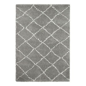 Šedo-krémový koberec Think Rugs Royal Nomadic Grey & Cream, 160 x 230 cm