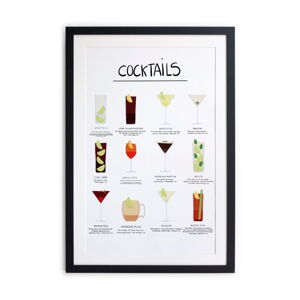 Zarámovaný plakát Really Nice Things Cocktail, 65 x 45 cm