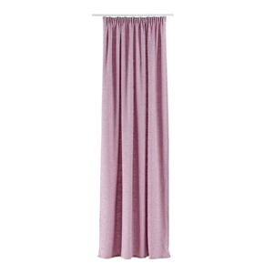 Růžový závěs 210x245 cm Riva – Mendola Fabrics