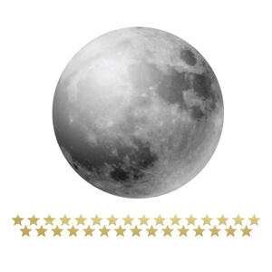 Set nástěnných samolepek Dekornik Full Moon