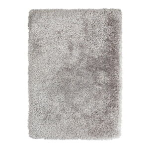 Šedý ručně tuftovaný koberec Think Rugs Montana Puro Silver, 80 x 150 cm